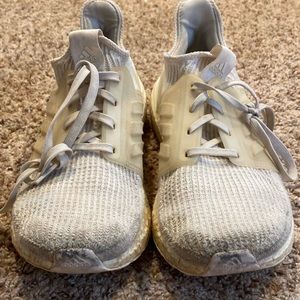 White Adidas Ultra Boost 3.0